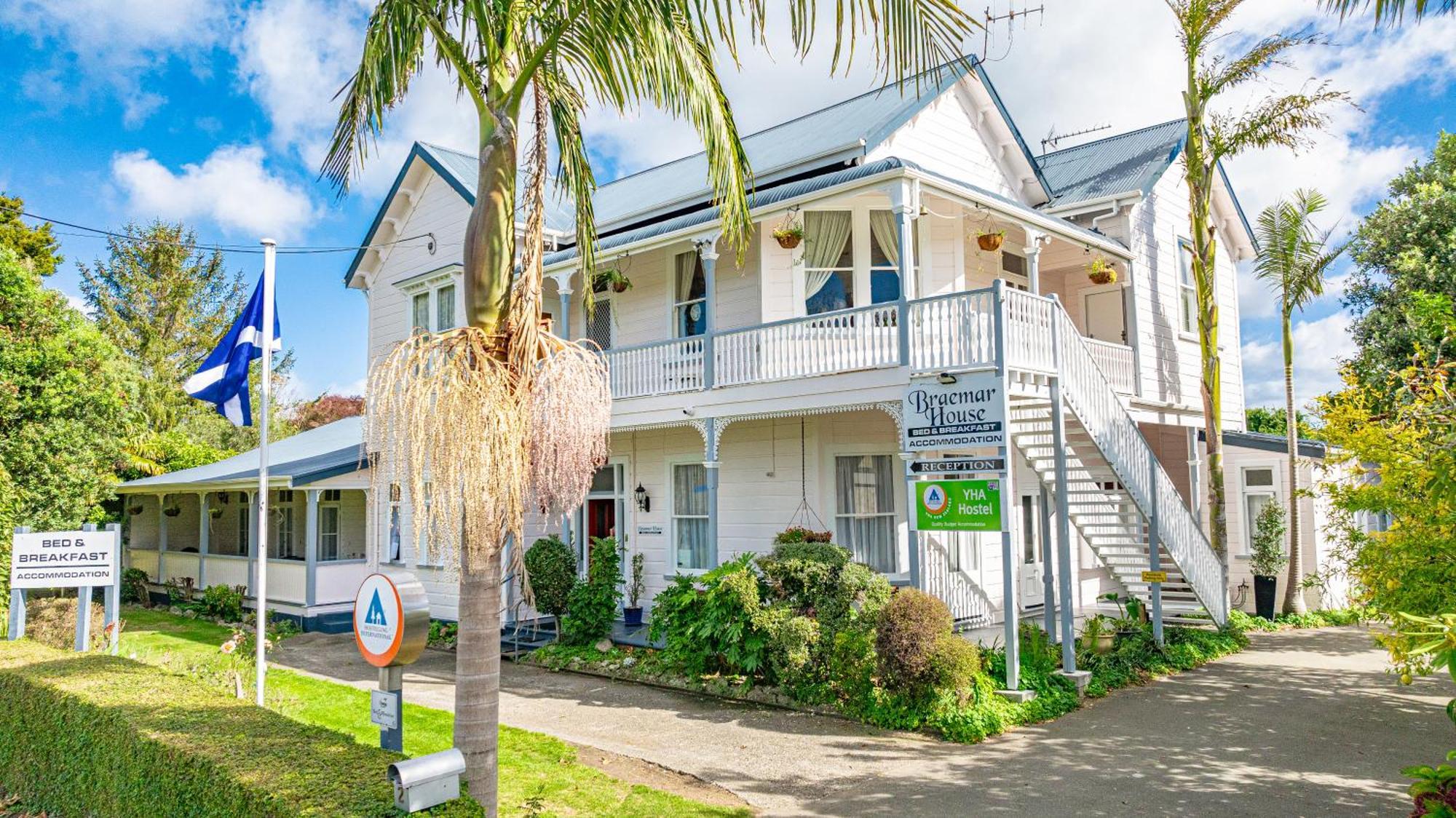 Braemar House B&B And Yha Hostel Whanganui Bagian luar foto