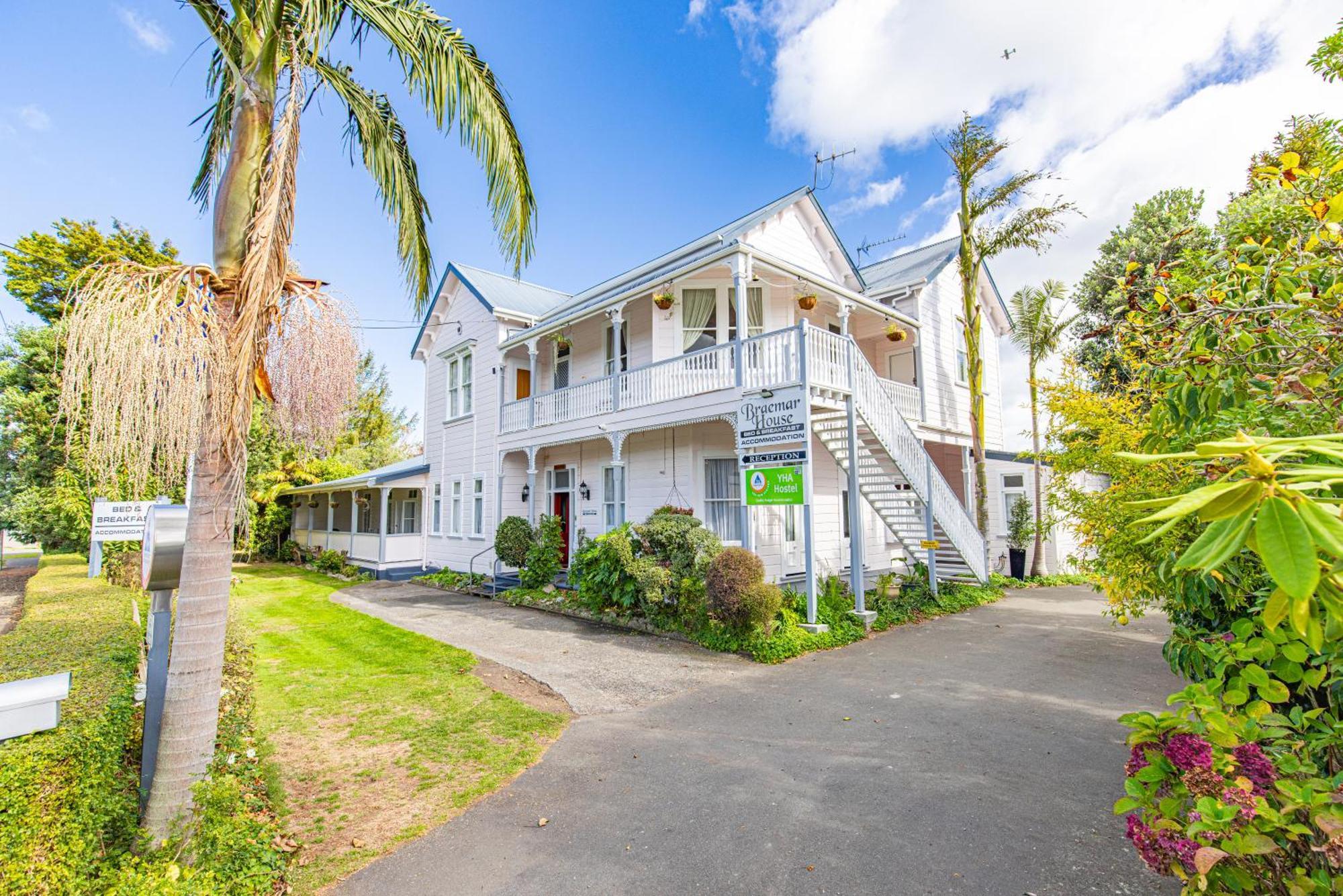 Braemar House B&B And Yha Hostel Whanganui Bagian luar foto