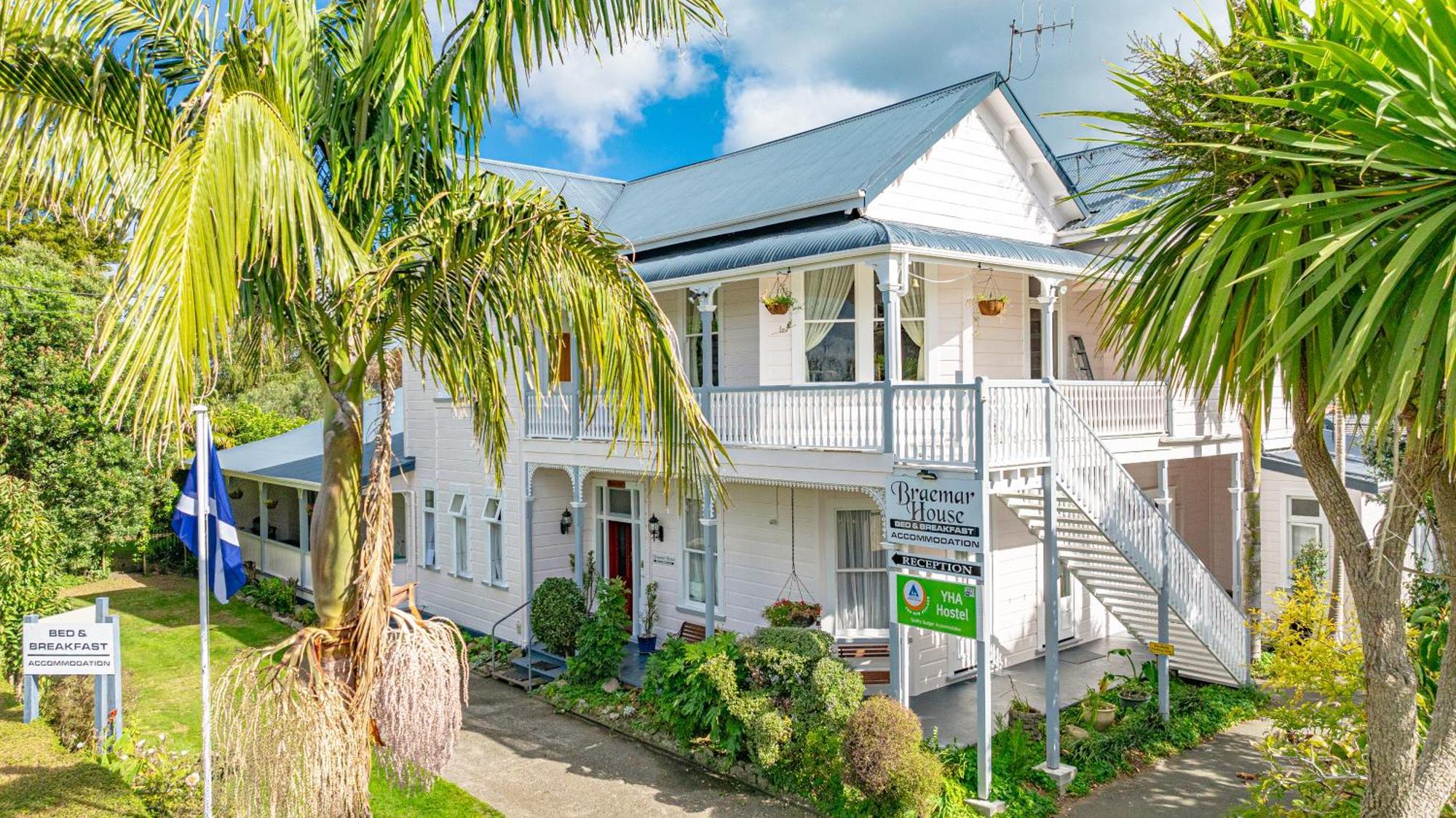 Braemar House B&B And Yha Hostel Whanganui Bagian luar foto