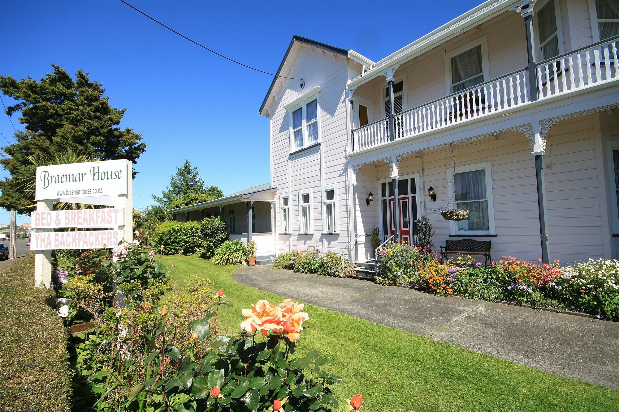 Braemar House B&B And Yha Hostel Whanganui Bagian luar foto